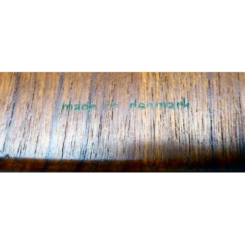 15 - Small vintage furniture, viz. a France and Son teak two tier occasional table, raised on turned, tap... 