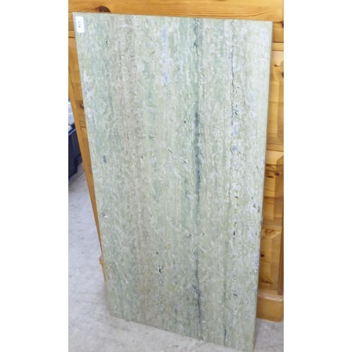 174 - A mottled marble slab  20