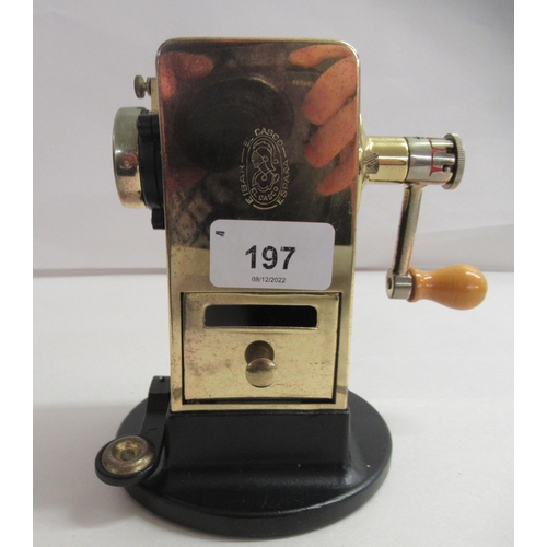 197 - An El Casco M430 desktop pencil sharpener