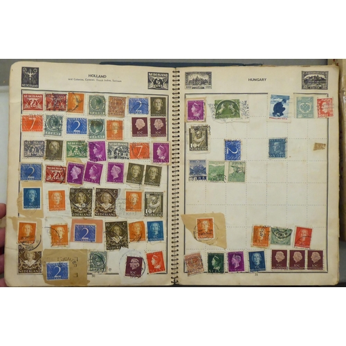 244 - Uncollated postage stamps: to include Victorian British used examples