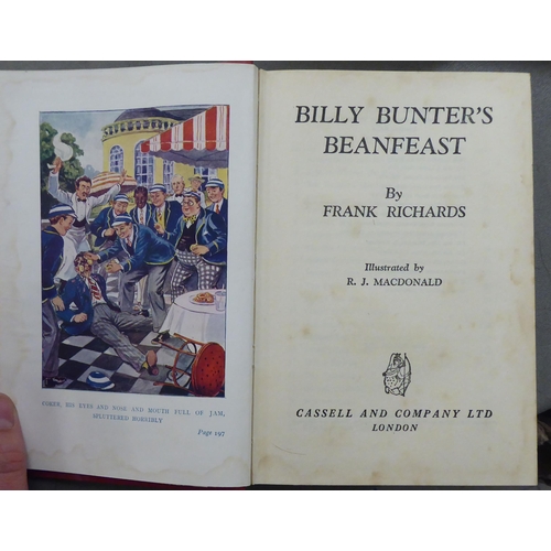 259 - Books: fourteen Billy Bunter books, First Editions from the late 1940s/early 1950s, to include 'Brai... 