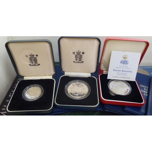 278 - Uncollated Royal Mint and other silver proof and non-precious metal coins: to include proof coinage ... 