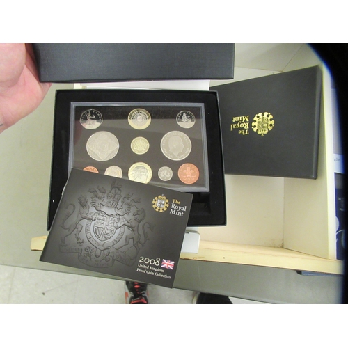 279 - Royal Mint and other proof coin sets: to include 2006 and 2012