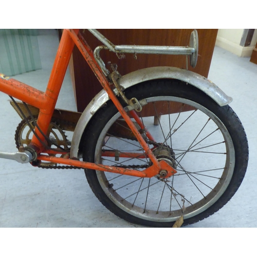 361 - A childs vintage Raleigh Commando bicycle with    16