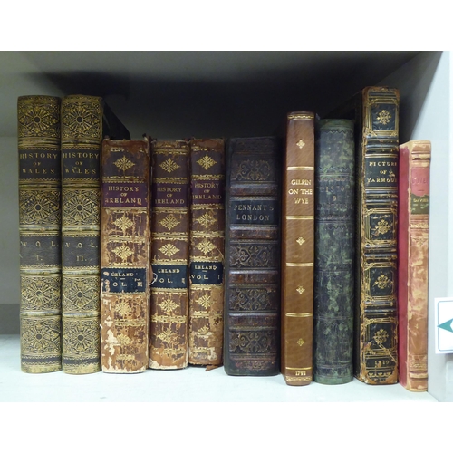 387 - Books, geographical and historical reference: to include 'The Picture of Yarmouth 1819'