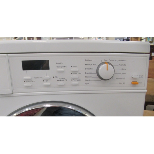 85 - A Miele Platinum Plus washing machine  33.5