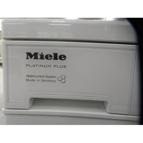 85 - A Miele Platinum Plus washing machine  33.5