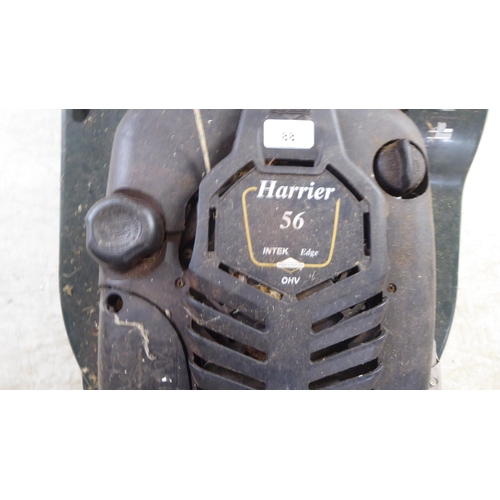 88 - A Hayter Harrier 56 petrol driven rotary lawnmower with a 19