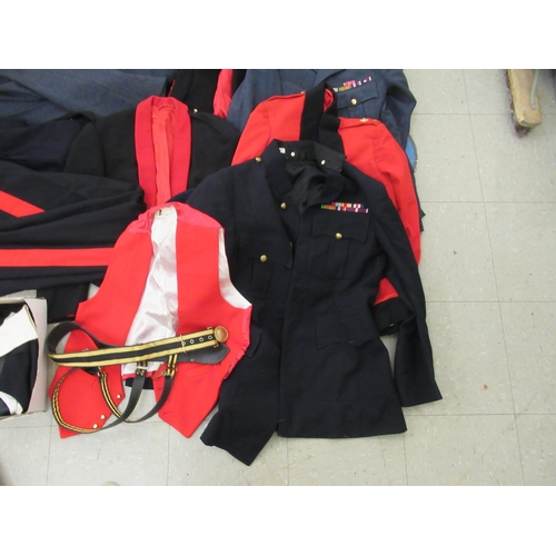 250 - Military uniforms: to include a staff sergeant's mess dress tunic