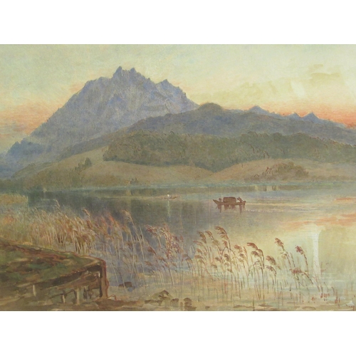 329 - Harry Goodwin - 'Baveno' and 'Lake Maggiore'  watercolours  one bearing a signature, the o... 