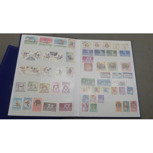 104 - Uncollated postage stamps: to include used British and European issues