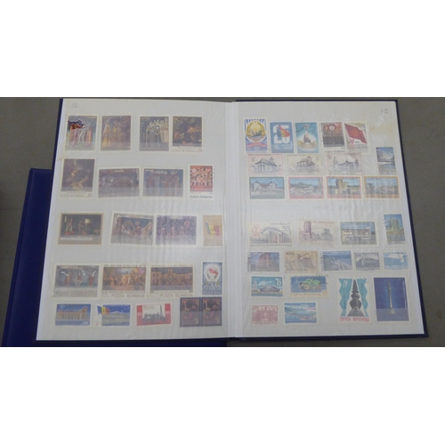 104 - Uncollated postage stamps: to include used British and European issues