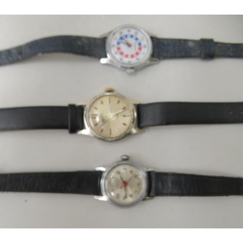 119 - Variously cased and strapped ladies wristwatches: to include examples by Timex and Smiths 