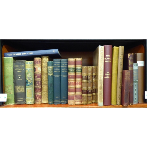 128 - Books; 19thC and later reference: to include 'The Historic Thames' by Hilaire Belloc; 'Woman of Indi... 