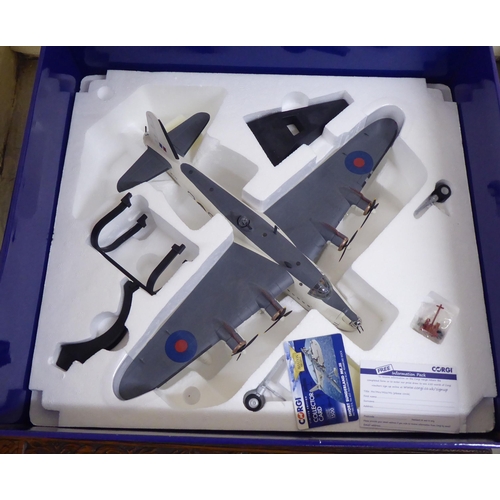 131 - A Corgi Limited Edition 1.72 diecast model short Sunderland mk 111 from the Aviation Collection  box... 