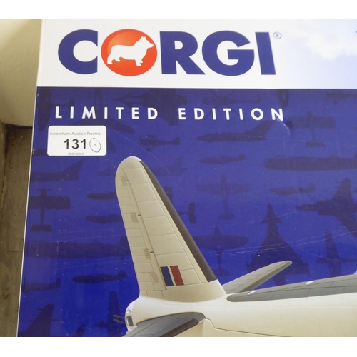 131 - A Corgi Limited Edition 1.72 diecast model short Sunderland mk 111 from the Aviation Collection  box... 