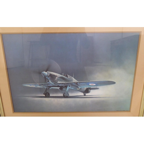 151 - Four framed aviation themed coloured prints: to include after Coulson  28