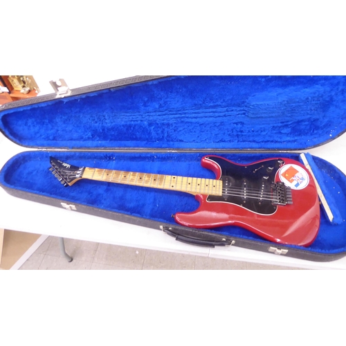 181 - A Vester Stage Series electric guitar, serial number E735897