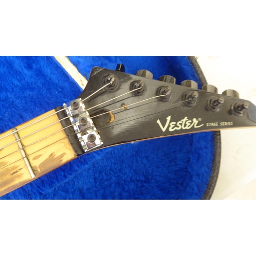 181 - A Vester Stage Series electric guitar, serial number E735897