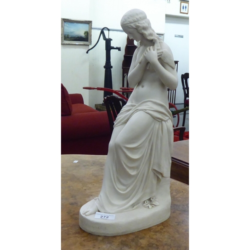 272 - A mid Victorian Copeland Art Union parian figure 'Innocence' by JH Foley  17