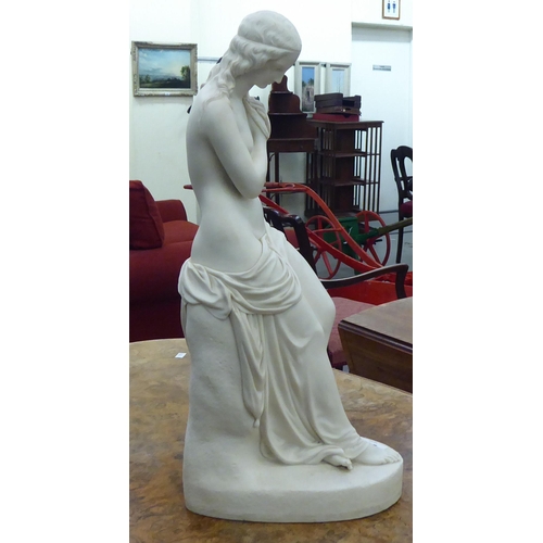 272 - A mid Victorian Copeland Art Union parian figure 'Innocence' by JH Foley  17