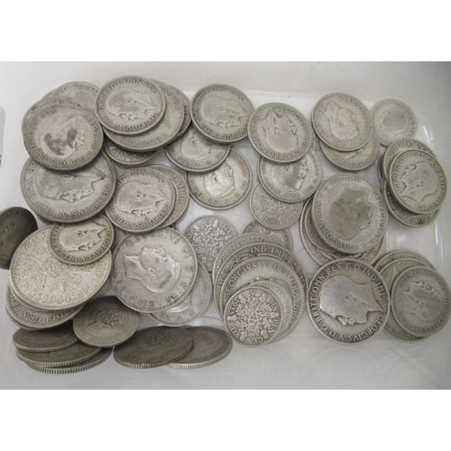 79 - Pre-1946 silver British coins: to include half crowns