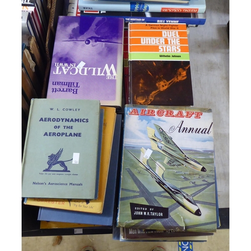 87 - Books; aviation related: to include 'The History of the RAF' by Temple Press; and 'Spitfire' by Alfr... 