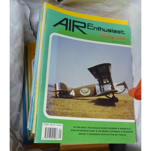 90 - Air enthusiasts and similar aviation themed magazines, some in consecutive runs, over the last 30-40... 