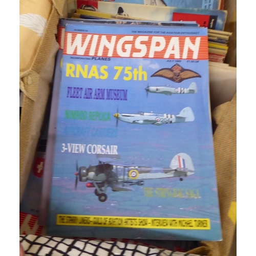 90 - Air enthusiasts and similar aviation themed magazines, some in consecutive runs, over the last 30-40... 