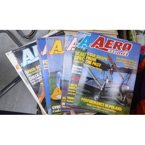 99 - Aeroplane model collectors magazines from 1980s-onwards; and similar 