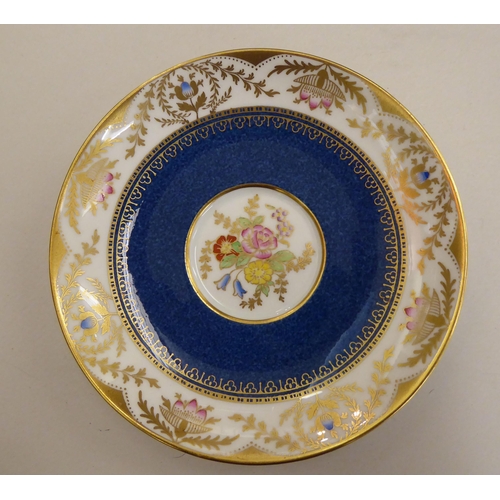 112 - Spode china Regent pattern teaware