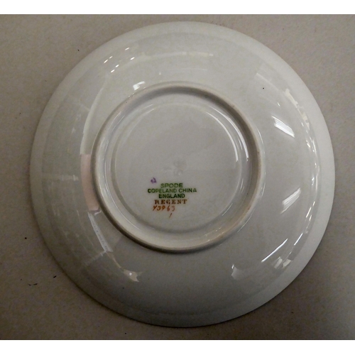 112 - Spode china Regent pattern teaware