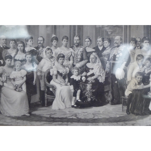 142 - 'The Royal Family of Great Britain 1897'  print  8