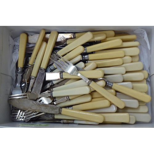 273 - Cutlery and flatware, mainly Old English pattern