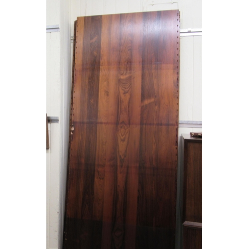 284 - A circa. 1960s Poui Cadovis for Cado, modular wall display system with four wall panels and an arran... 