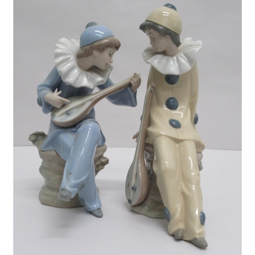 307 - Four Nao porcelain figures: to include a sleeping boy  6