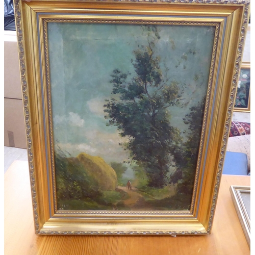 31 - Eight works attributed to WB Rowe (circa 1920s/30s) - similar landscapes & shoreline scenes  oil... 