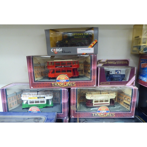 54 - Diecast model vehicles: to include a Corgi tram  boxed