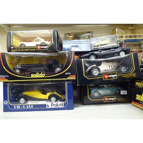 54 - Diecast model vehicles: to include a Corgi tram  boxed