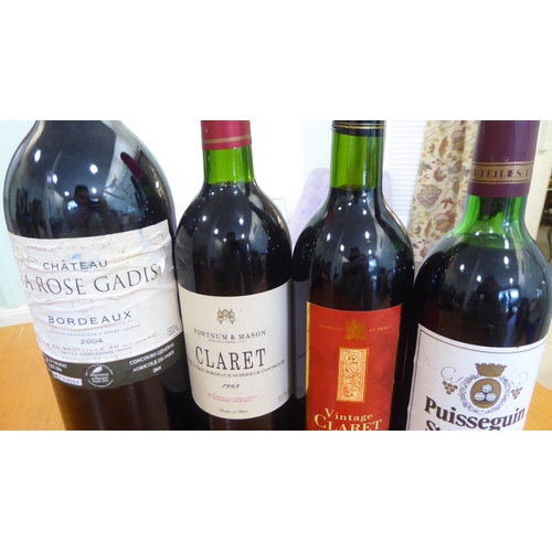 58 - Wine, mainly red: to include a 1974 Chateau de Grange; and a 1973 Merlot Isola Augusta