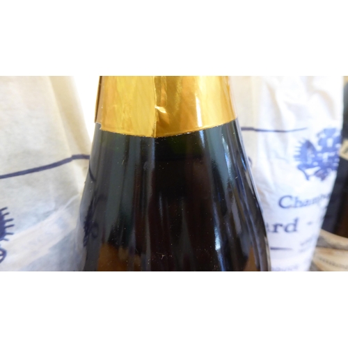 63 - Seven bottles of 1966 Blanc de Blancs Champagne Conrad-Duchene 