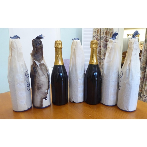 63 - Seven bottles of 1966 Blanc de Blancs Champagne Conrad-Duchene 