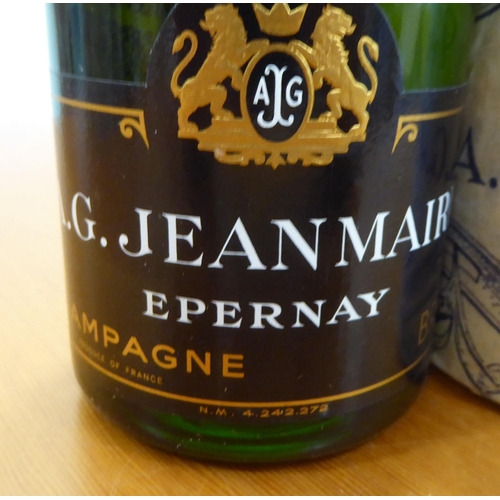 65 - Six bottles of AG Jeanmaire Epernay Brut Champagne 