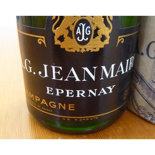 65 - Six bottles of AG Jeanmaire Epernay Brut Champagne 