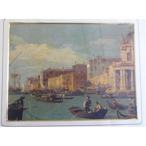 77 - Four framed Venetian studies  coloured prints  9