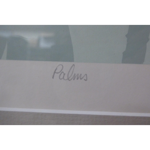 87 - After Jan King - 'Palms' and 'Silent Waters I'  Limited Edition 45/90 & 4/100 prints  ... 