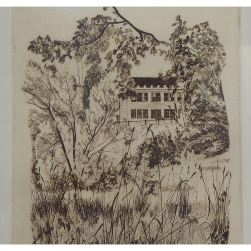 32 - Six works after Matthew Wright - mainly street scenes&nbsp; monochrome prints&nbsp; bears pencil sig... 