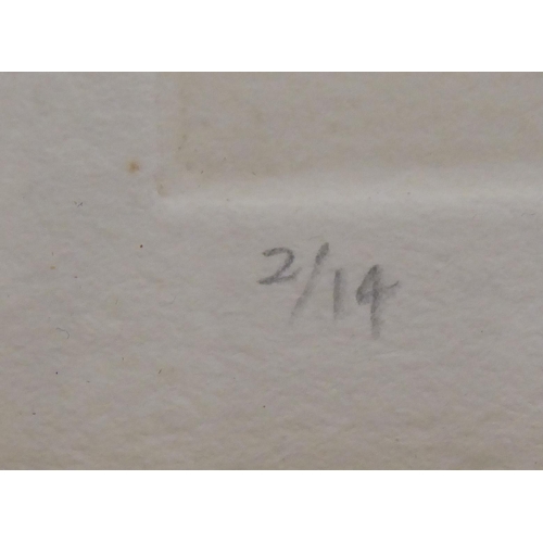 32 - Six works after Matthew Wright - mainly street scenes&nbsp; monochrome prints&nbsp; bears pencil sig... 