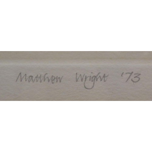 32 - Six works after Matthew Wright - mainly street scenes&nbsp; monochrome prints&nbsp; bears pencil sig... 