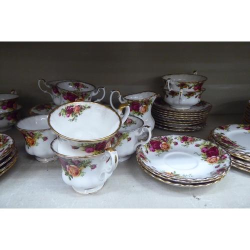 142 - Royal Albert bone china Old Country Rose pattern teaware 